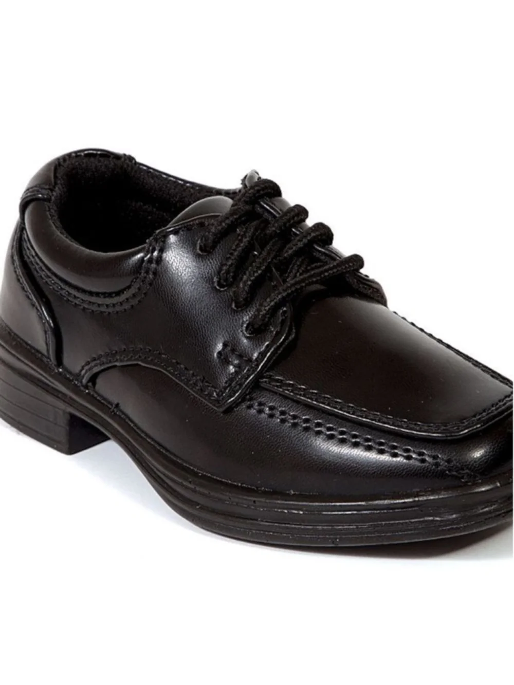 Deer Stags Black Kids Formal Dress Shoes 7T